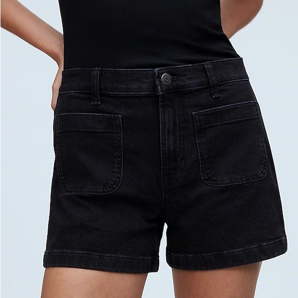 Madewell The Denim Emmett Short: Patch Pocket Edition - Picture 1 of 3